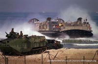 Military Hovercraft - the LCAC with the United States Navy